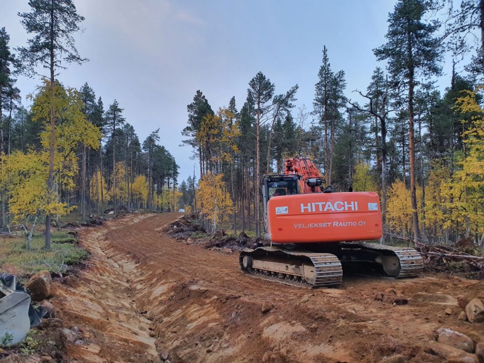 Metsäkoneurakointi, Veljekset Rautio Oy, Pello, Lappi